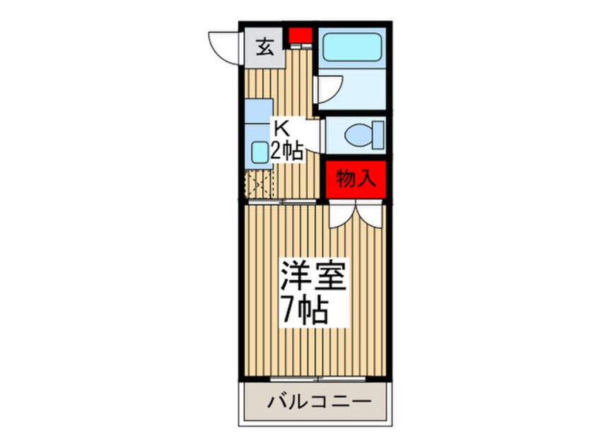間取図 スクエア朝霞台