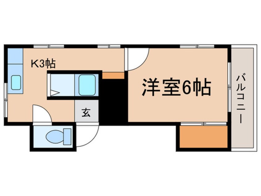 間取図 コーポサカネ