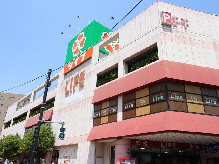 ライフ千川駅前店(スーパー)まで539m コーポサカネ