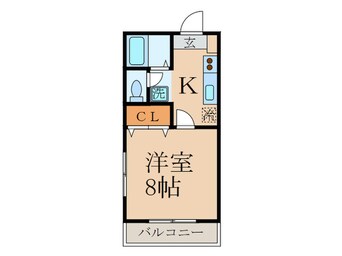 間取図 ジュネス清瀬