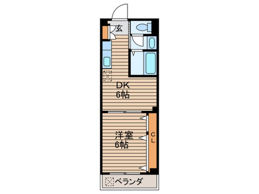 間取図 サンオーク大山