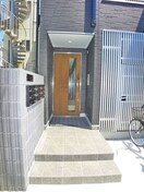 エントランス部分 湊町ウッドヴィレッジ