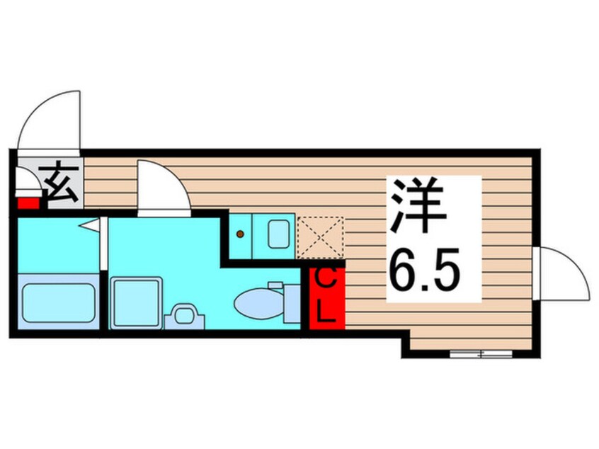 間取図 WILLE NISHIARAI Ⅱ