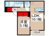 仮）グラティア 1LDKの間取り
