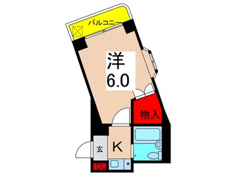 間取図 エスパッソ綾瀬