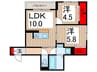仮)D-ROOM西綾瀬3丁目PJ 2LDKの間取り