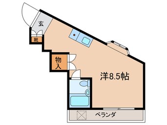 間取図 コ－ジ－ハウス（末長）