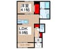 仮）リーブルファイン葛飾西水元 1LDKの間取り