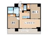 ＰＬＡＺＡ池尻Ⅰ 2LDKの間取り