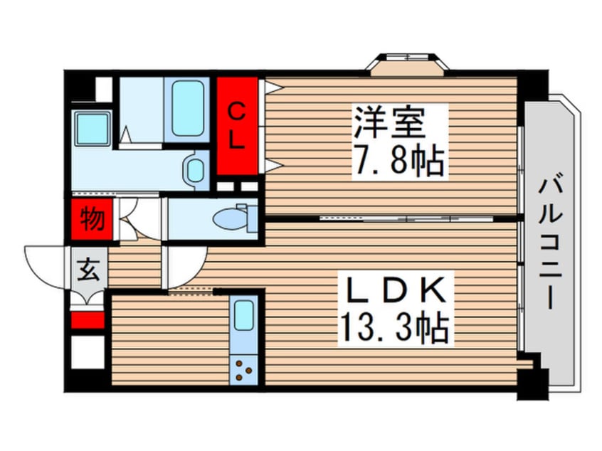 間取図 プライム柏