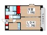 プライム柏 1LDKの間取り