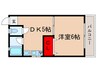 ロ－ズマンション 1DKの間取り