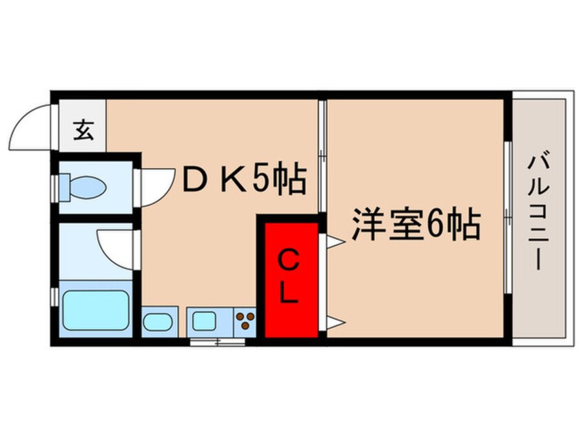 間取図 ロ－ズマンション