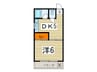 ロ－ズマンション 1DKの間取り