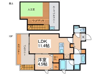 間取図 パークルール大手町