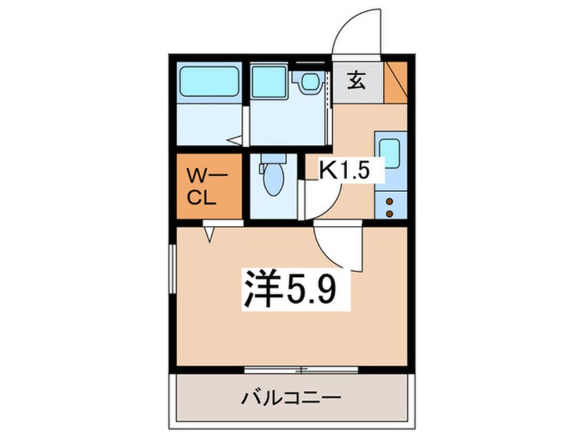 間取図 WithFun小田急相模原駅南口