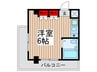 セイコ－ガ－デン朝霞 1Rの間取り