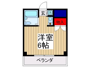 間取図 セイコ－ガ－デン朝霞