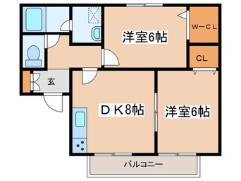 間取図 グラン・メ－ル