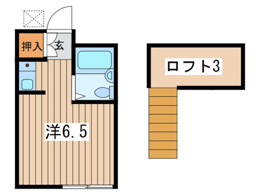 間取図 サンサーラにしき