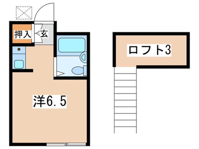 間取図 サンサーラにしき