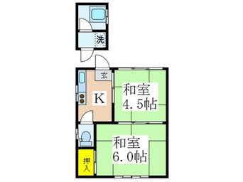 間取図 コ－ポ玉木