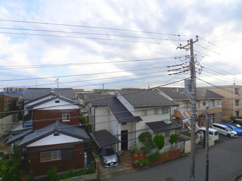 室内からの展望 スカイコート南流山