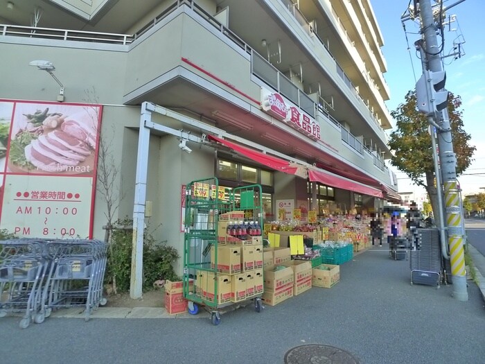 おっかさん食品館(スーパー)まで670m スカイコート南流山