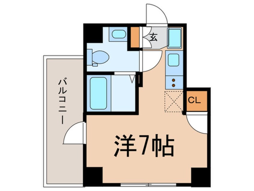 間取図 ラクラス池袋