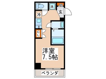 間取図 ラクラス池袋