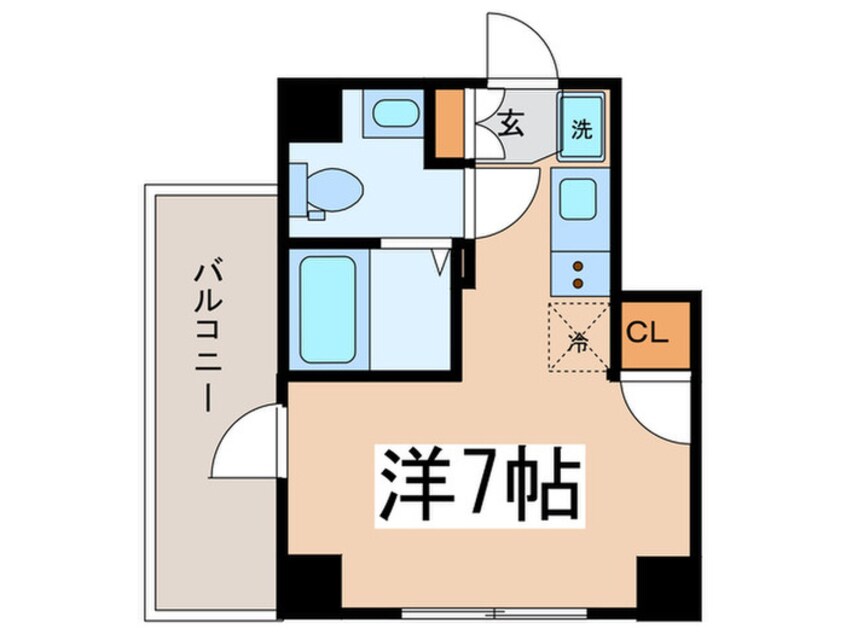 間取図 ラクラス池袋