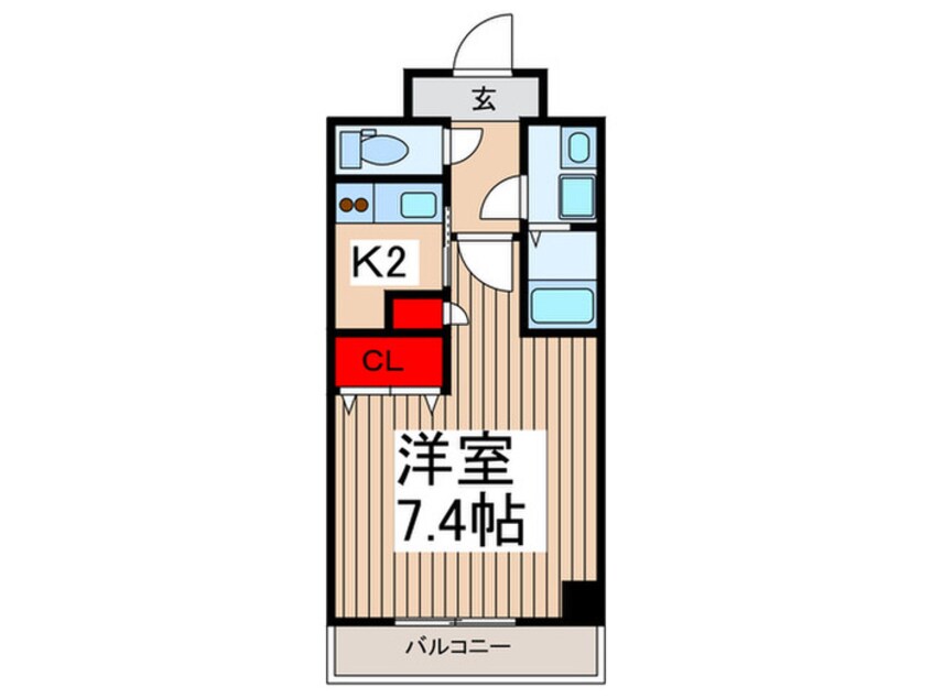 間取図 ロッソ・美園