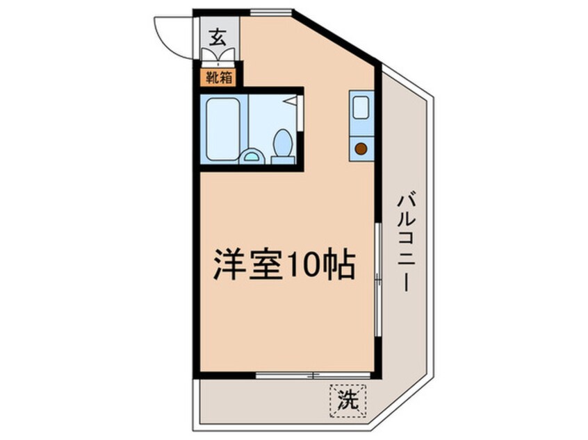 間取図 トライン茗荷谷