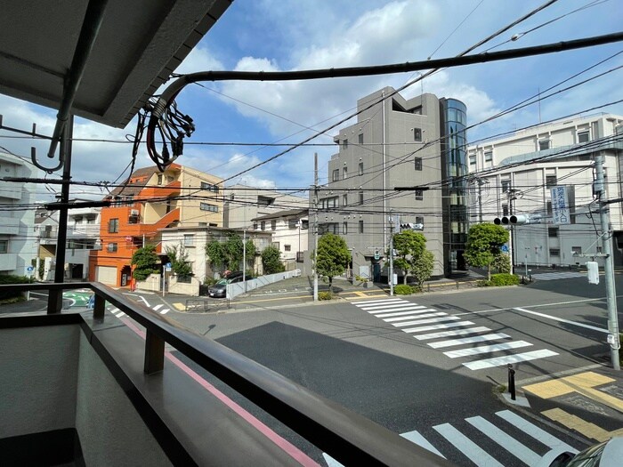 室内からの展望 トライン茗荷谷