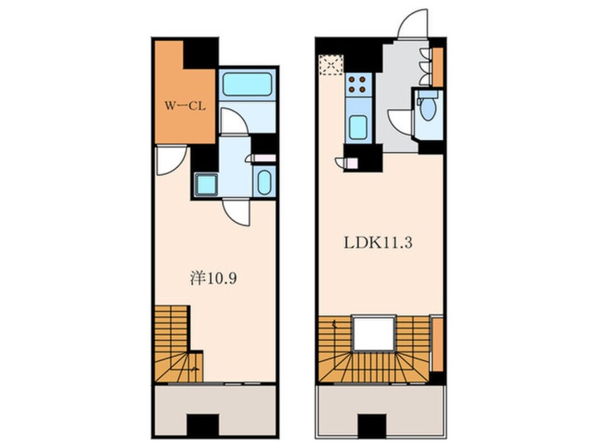 間取図 ライズ六本木永坂