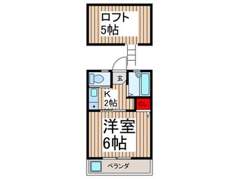 間取図 メゾンサンユーⅡ