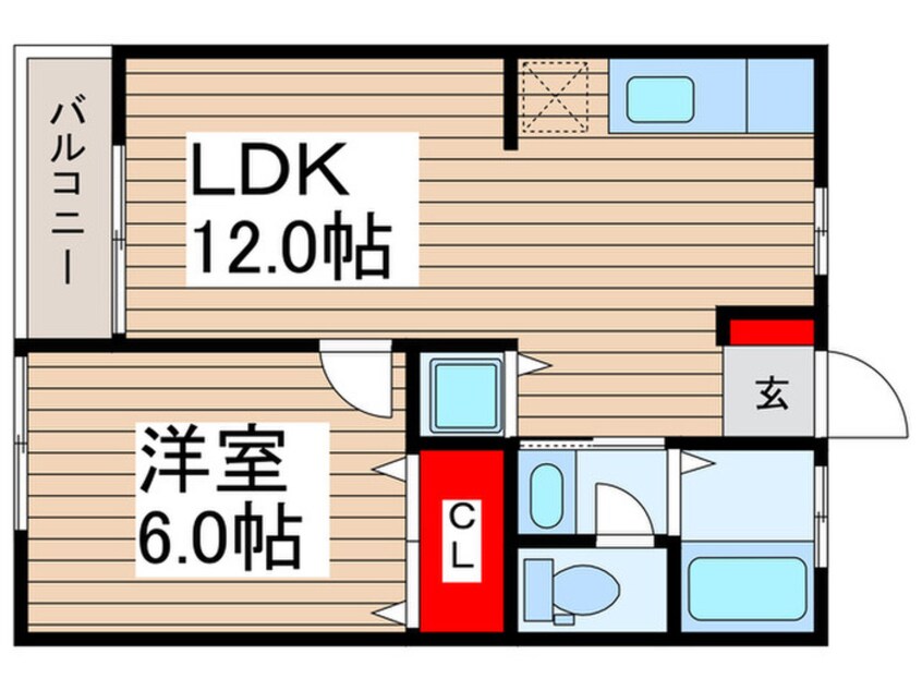 間取図 グリーンシャルム