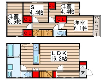 間取図 Kolet六実＃03