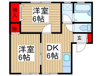 間取図 キャネックス・リナ