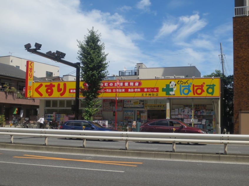 どらっぐぱぱす　王子神谷店(ドラッグストア)まで548m ベルビューカシェット