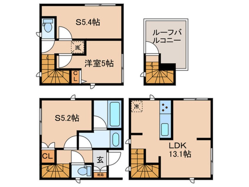 間取図 Kolet綱島