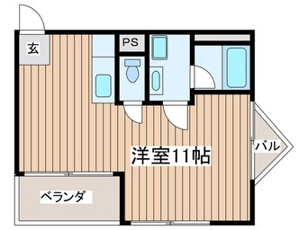 間取図 パークヒルズ美堀