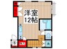 フラッツ安江 1Rの間取り