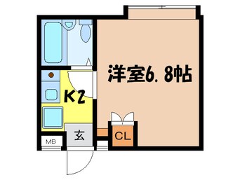 間取図 インペリアル高田馬場