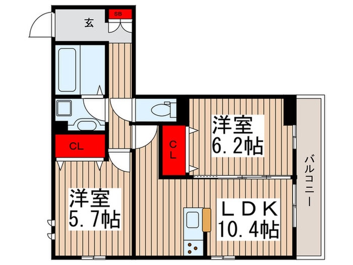 間取り図 ファミユ　Ｃ