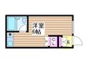 メゾンドエステ－ 1Rの間取り