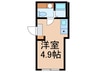 HERME YOYOGI OUEST 1Rの間取り