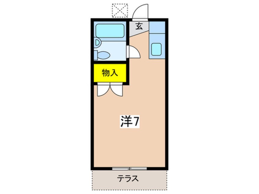 間取図 メゾンオリヤマ