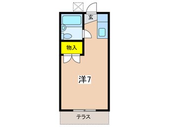 間取図 メゾンオリヤマ