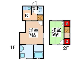 間取図 吉野アパ－ト